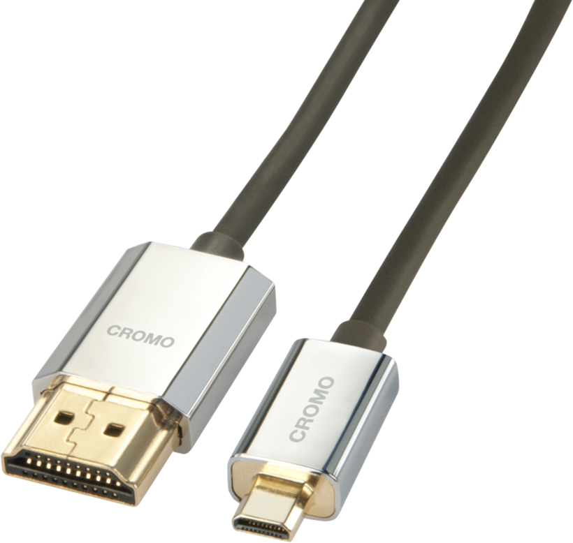 LINDY HDMI - Micro HDMI Cable Slim 2m