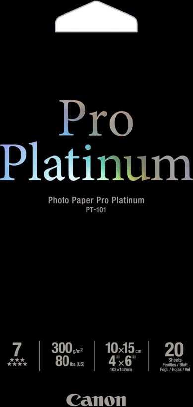 Canon PT-101 ProPl. 100x150mm Fotopapier