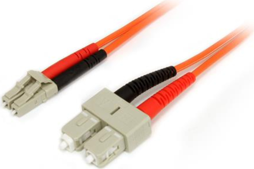 FO Duplex Patch Cable LC-SC 50/125µ 1m