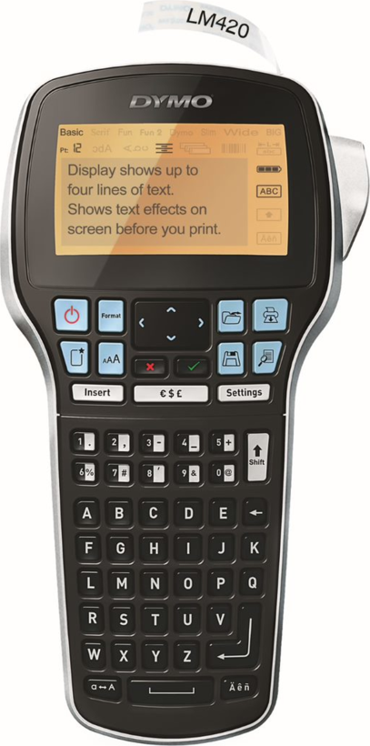 DYMO LabelManager 420P ABC Kit Case