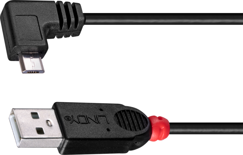 LINDY USB-A - Micro-B Cable 1m