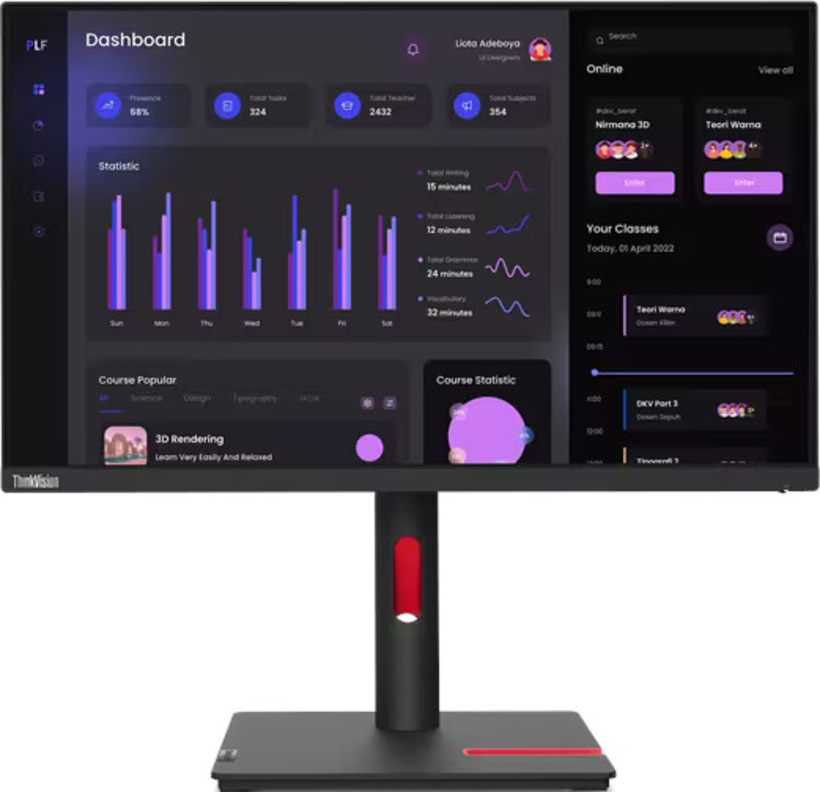 Lenovo ThinkVision T24i-30 Monitor