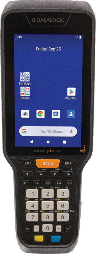 Datalogic Skorpio X5 MR 3Go 28T Gun MDE