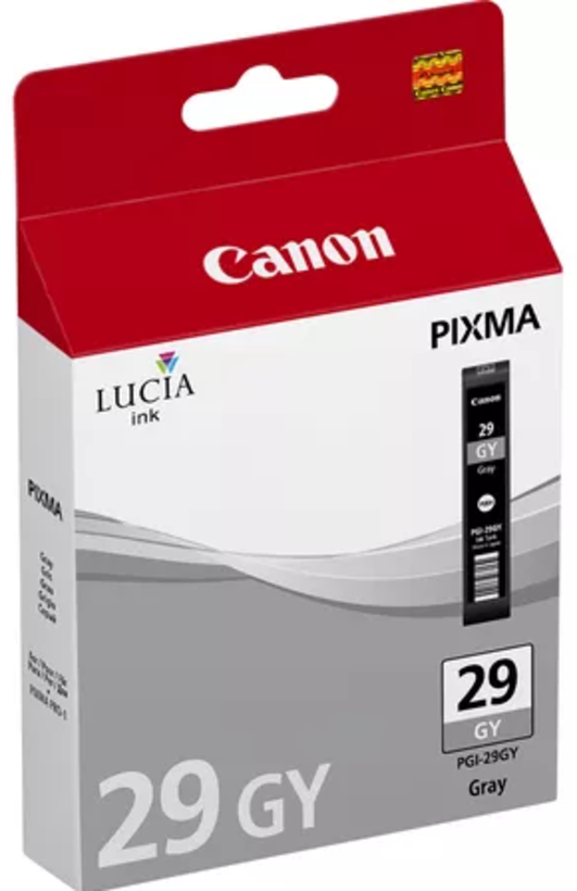 Tinteiro Canon PGI-29GY cinzento