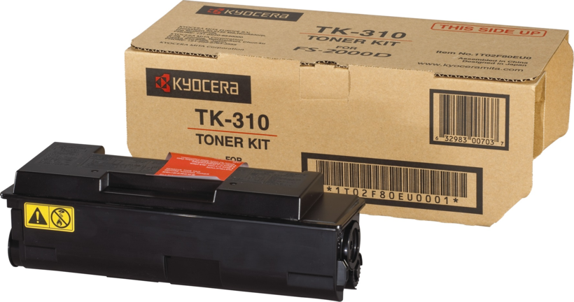Kit toner Kyocera TK-310, noir