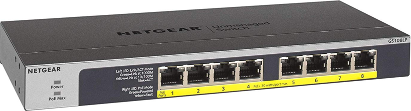 NETGEAR GS108LP PoE Switch