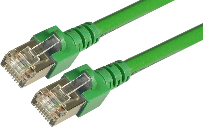 Patchkabel RJ45 SF/UTP Cat5e 3 m grün
