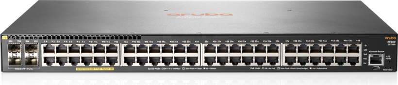 Przełącznik PoE+ HPE Aruba 2930F 48G