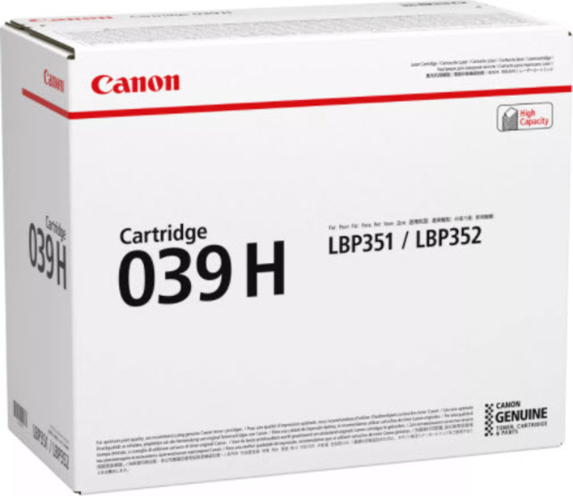 Canon 039H Toner schwarz