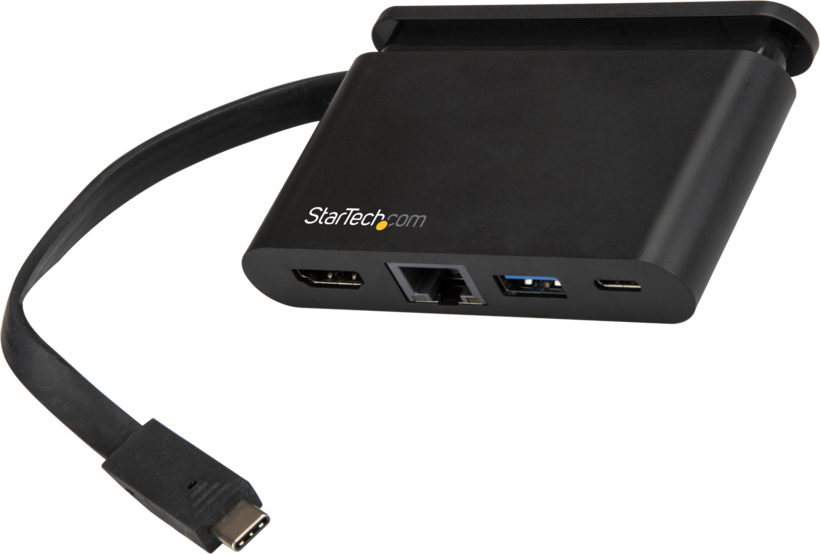Adapter USB 3.0 C/m - HDMI+USB+RJ45/f
