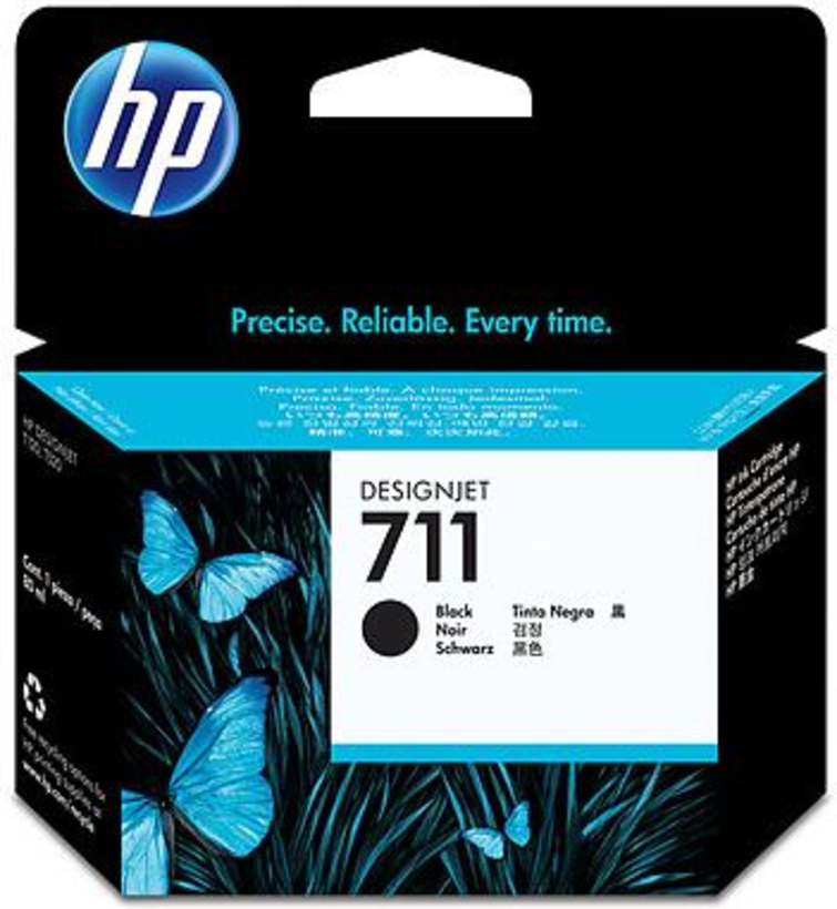 HP 711 Tinte 80 ml schwarz
