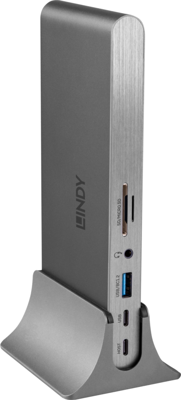 LINDY DST-Pro 5K USB-C - HDMI+2DP Dock