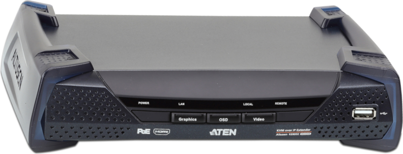 ATEN HDMI KVM IP+Cat5e Receiver 100m 4K