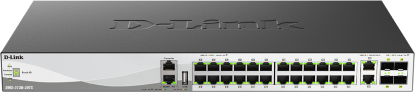 Prepínač D-Link DMS-3130-30TS/E