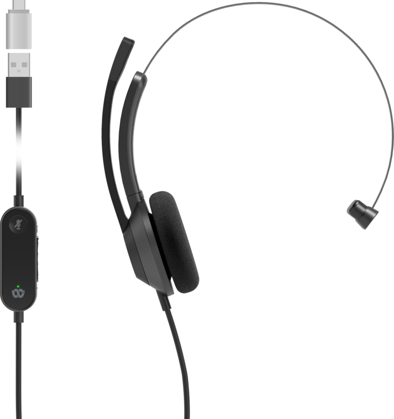 Cisco 321 USB-C Headset Black