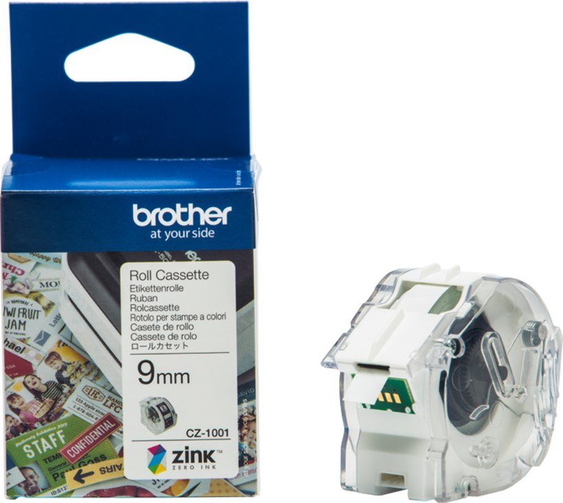 Brother 9mmx5m Continuous Label Roll