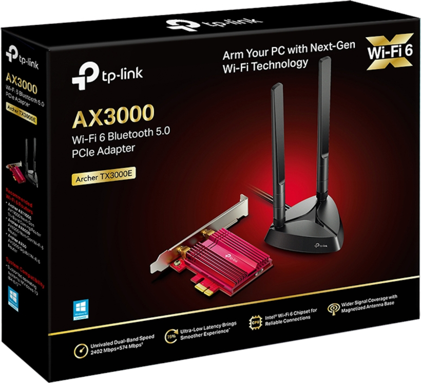 TP-LINK Archer TX3000E WLAN-Adapter PCIe
