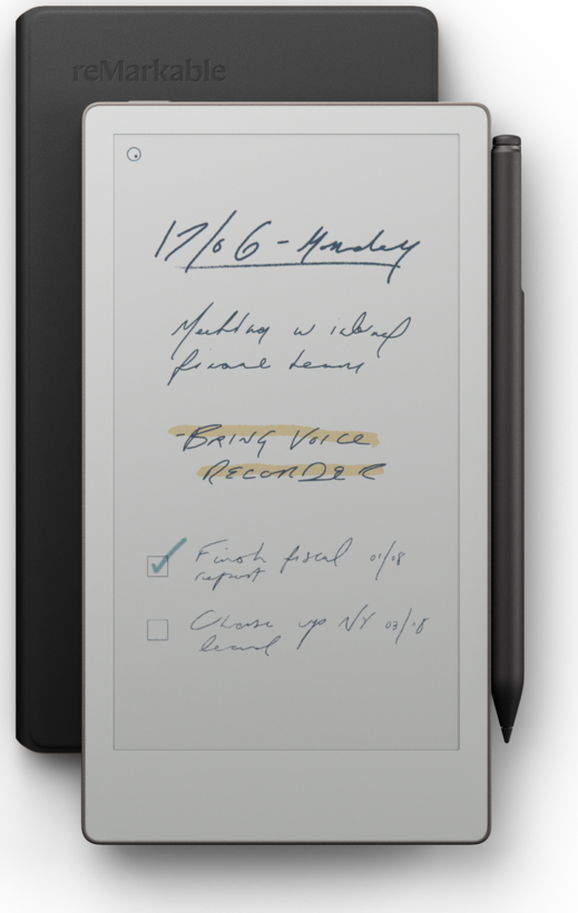 reMarkable Paper Pro Move Marker + Folio