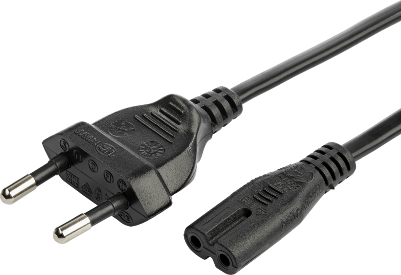 Power Cable Local/m - C7 1m Black