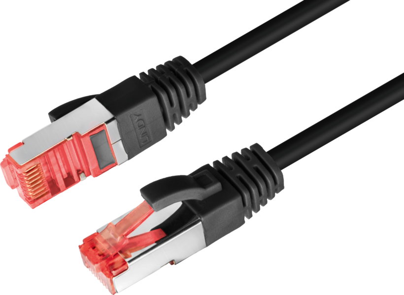 Patch Cable RJ45 S/FTP Cat6 2m Black