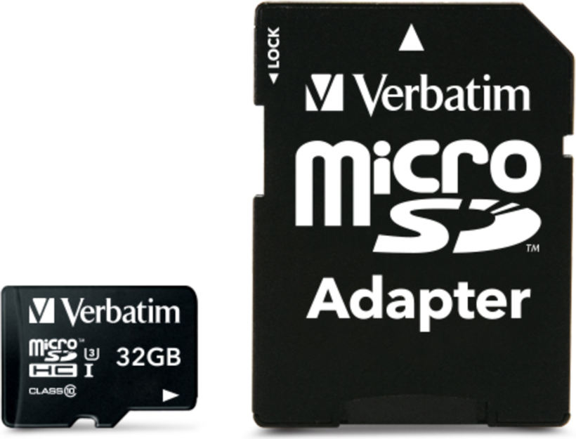 Verbatim Pro 32 GB U3 microSDHC