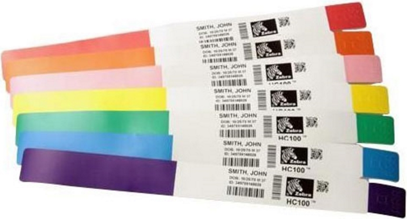 Zebra Z-Band Direct Th. 25x279 Wristband