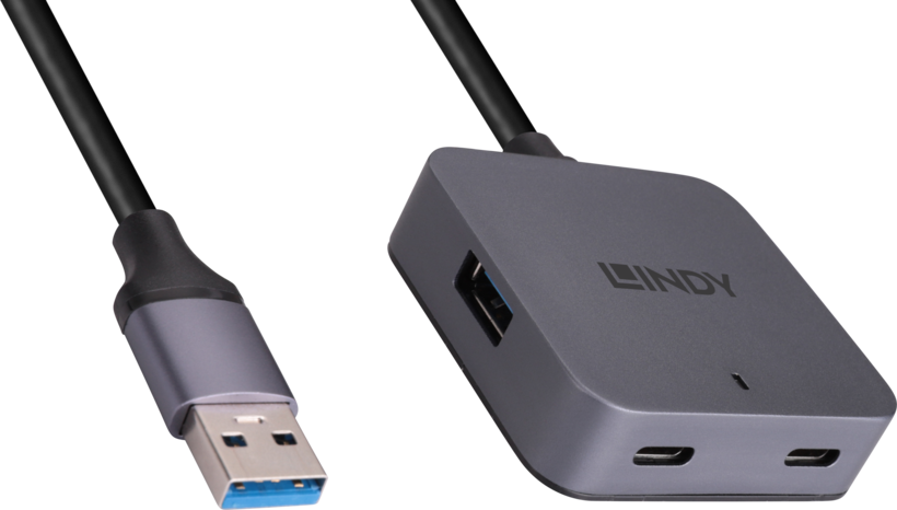LINDY USB Hub 3.0 4-port 10m