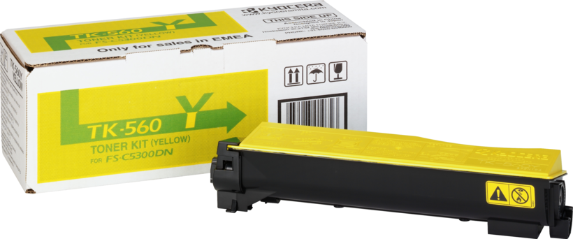 Kyocera TK-560Y Toner Kit Yellow