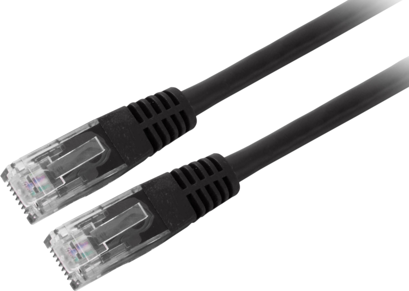 Patch Cable RJ45 U/UTP Cat6 3m Black