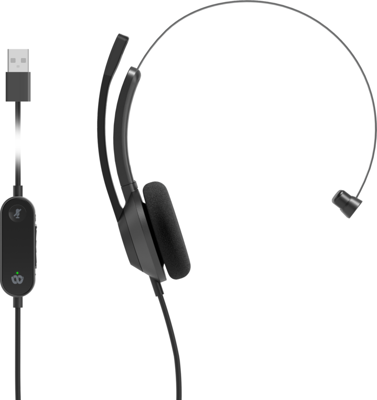 Cisco 321 USB-A Headset schwarz