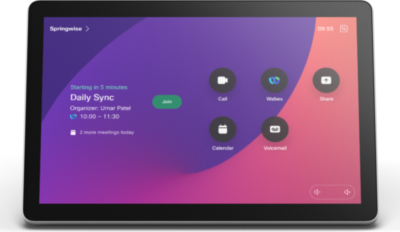 Cisco Room Navigator TS First Light