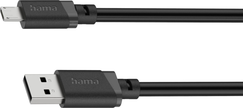 Hama USB-A - Micro-B Cable 1m