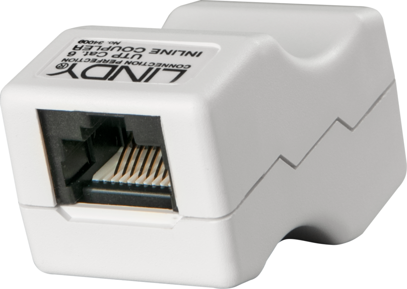 Line Coupler Cat6 RJ45 Fe-Fe UTP