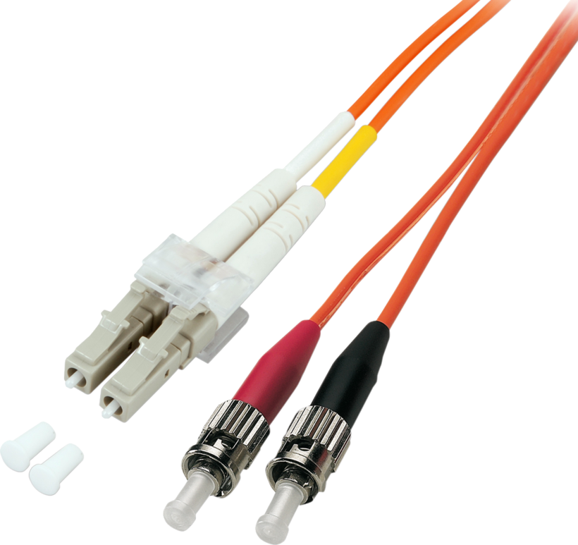 FO Duplex Patch Cable LC-ST 10m 50/125