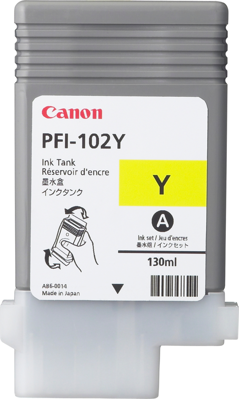Canon PFI-102Y Tinte gelb