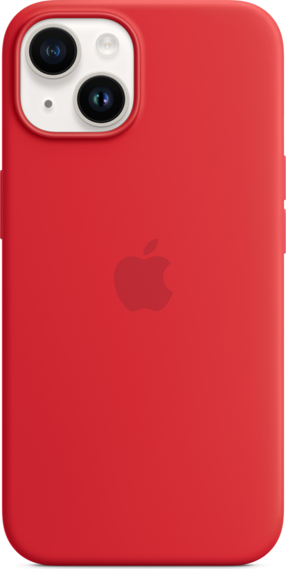 Apple iPhone 14 Silikon Case RED