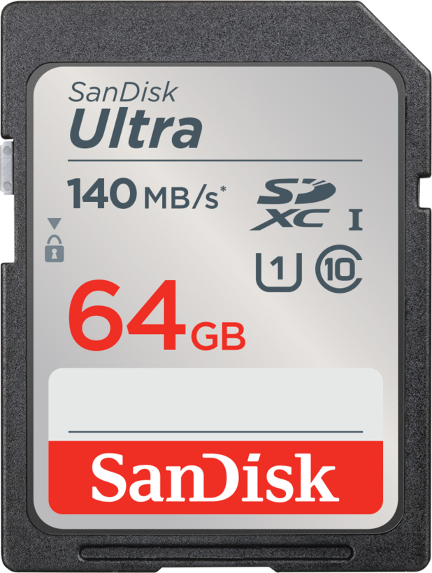 SanDisk Ultra SDXC Card 64GB