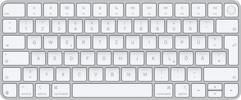 Apple Magic Keyboard Touch ID weiss