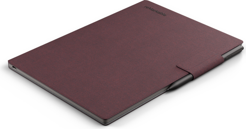 reMarkable Pro Book Folio Weave Burgundy
