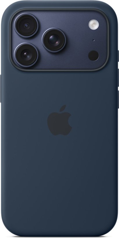 Apple iPhone 17 Pro Silicone Case Midn.