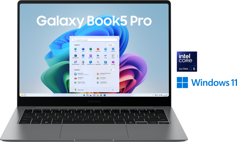 Samsung Book5 Pro 14" U5 16/512GB gris
