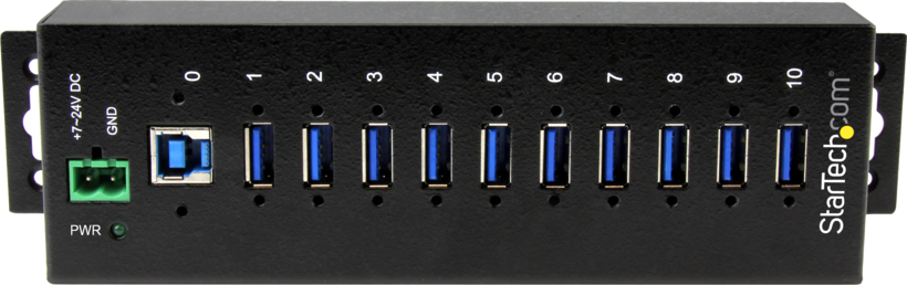 Hub USB 3.0 StarTech 10 ports, en métal