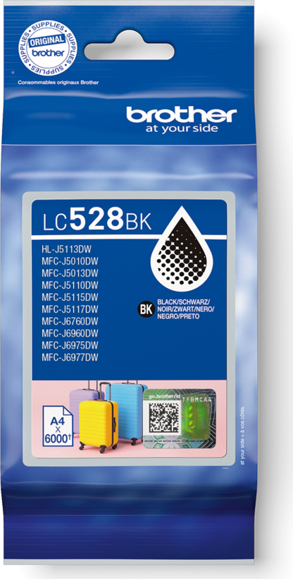 Brother LC528BK Tinte schwarz