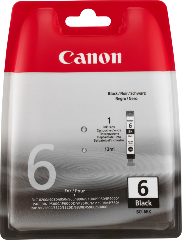 Canon BCI-6BK Tinte schwarz