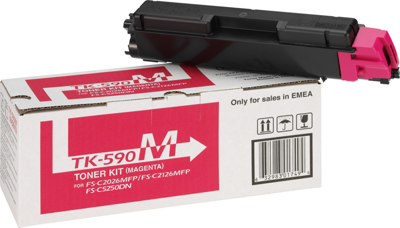 Kyocera TK-590M Toner Kit Magenta