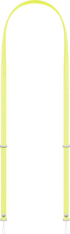 Correa Crossbody Apple, amarillo neón