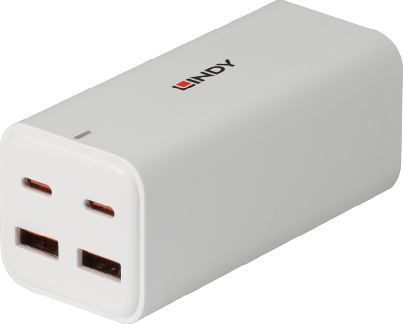 LINDY 100 W 4-Port GaN Ladeadapter