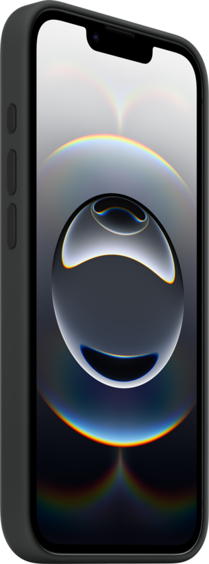 Silikonový obal Apple iPhone 16e černý