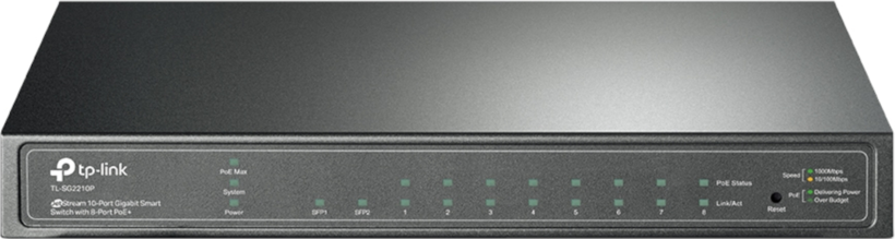 TP-LINK Omada SG2210P 10-port PoE Switch