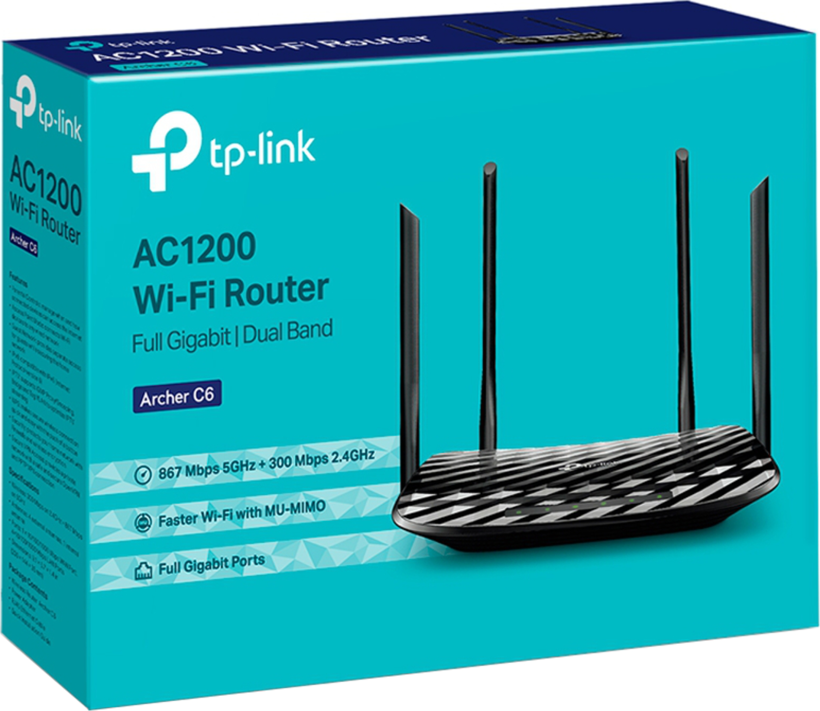 TP-LINK Archer C6 AC1200 WLAN-Router